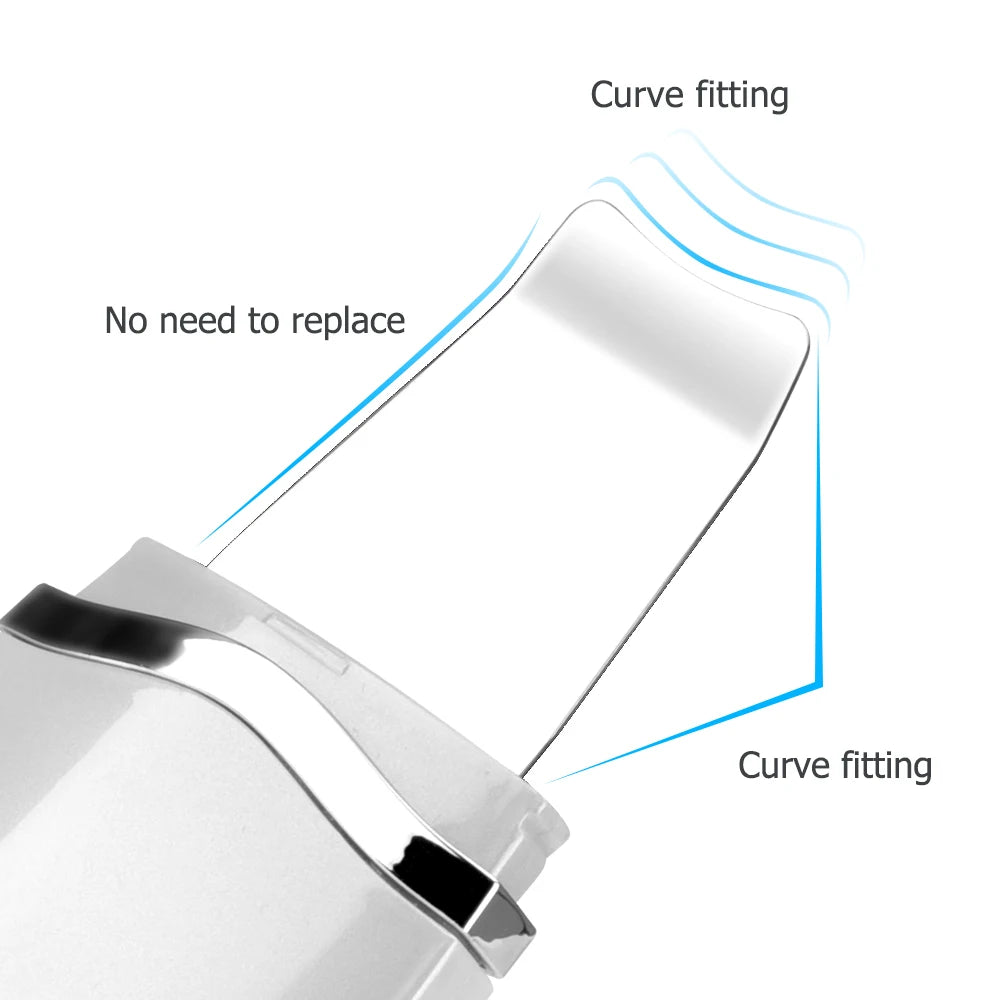 Ultrasonic Face Skin Scrubber Facial Cleaning Blackhead Removal Cleaner Facial Vibration Message Exfoliator Skin Care Tools