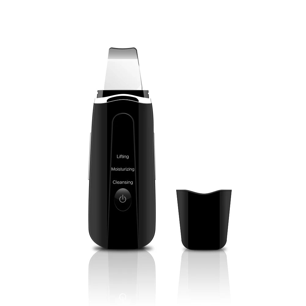 Ultrasonic Face Skin Scrubber Facial Cleaning Blackhead Removal Cleaner Facial Vibration Message Exfoliator Skin Care Tools