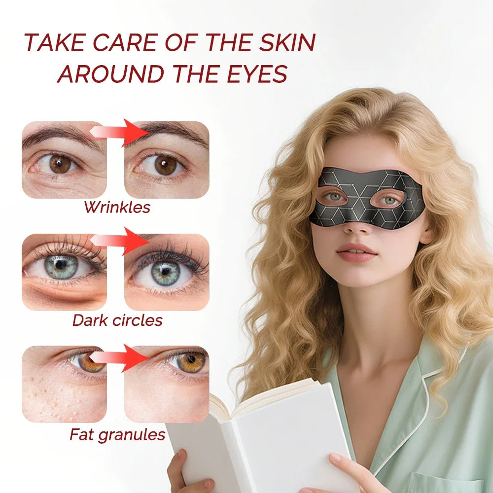 LUMASKINTECH Eye Mask — 7-Color LED Photon Therapy for Ageless Eyes