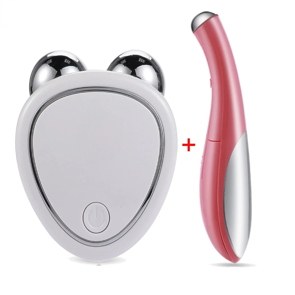 LUMASKINTECH Facial Massager — Sculpt & Glow Microcurrent Lift Roller