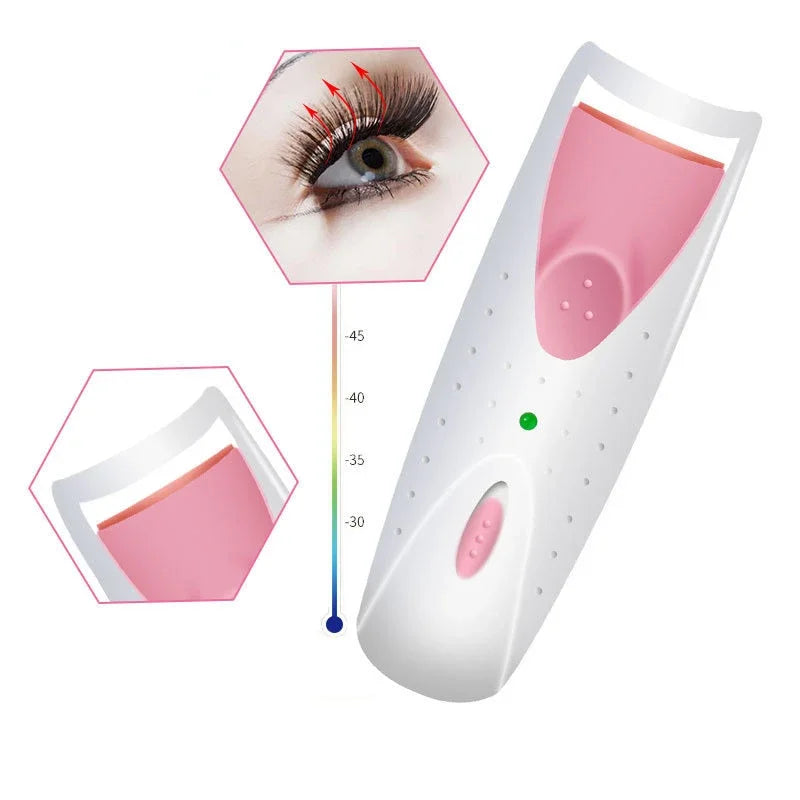 LUMASKINTECH Eyelash Curler — Heated Perm Curl That Lasts All Day