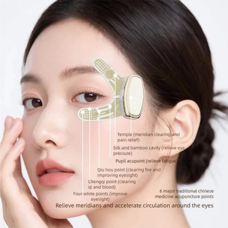 EMS Facial Eye Massager Electric Muscle Stimulator Facial Massagers Beauty Eyes Lifting Fatigue Relief Skin Care Eye Beauty Devi
