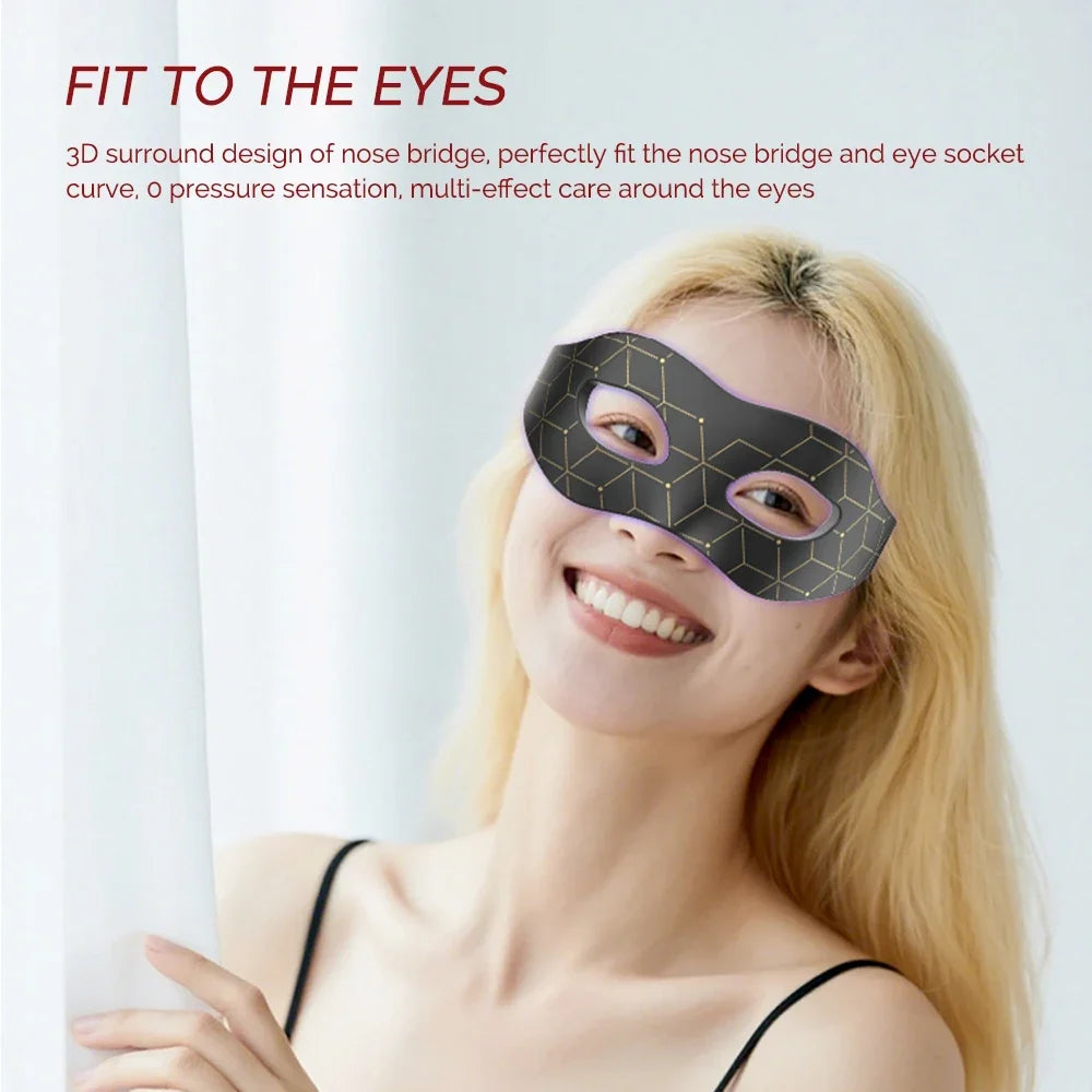 LUMASKINTECH Eye Mask — 7-Color LED Photon Therapy for Ageless Eyes